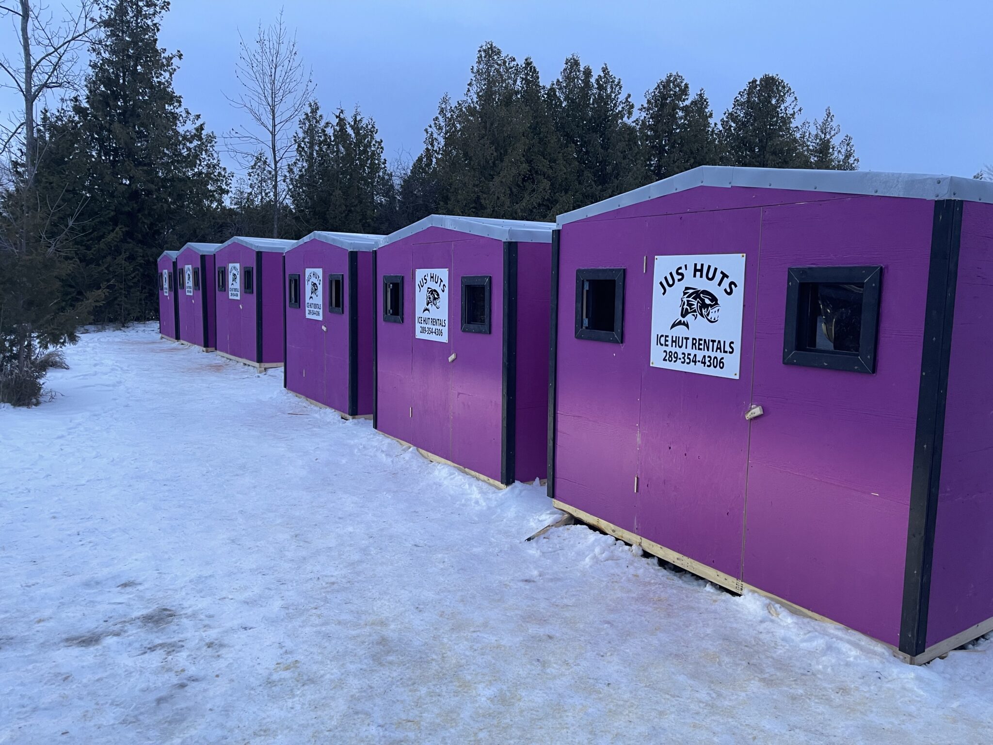 Home Jus Huts Ice Hut Rentals Inc.